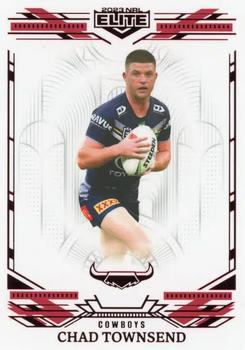 2023 NRL Traders Elite - Mojo Ruby #MR090 Chad Townsend Front